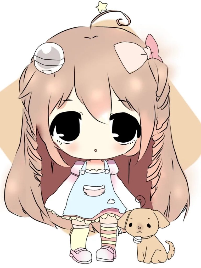 Ảnh anime chibi dễ vẽ siêu cấp đáng yêu cute