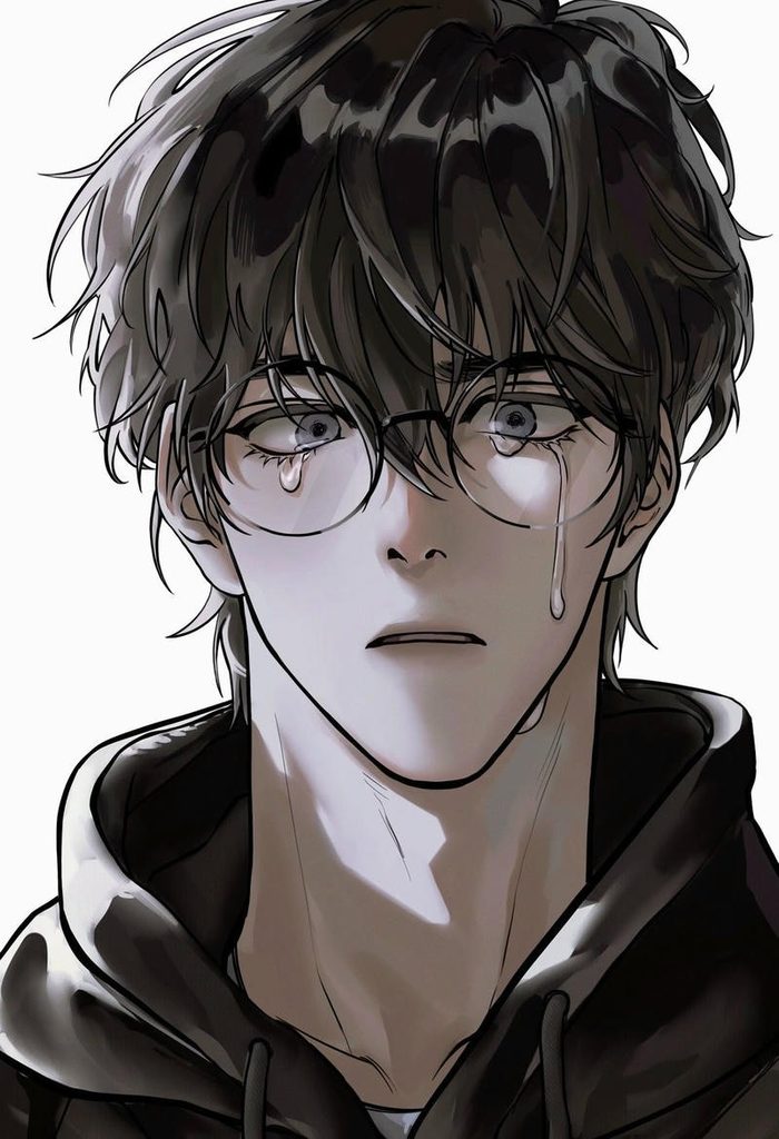 Hình ảnh anime nam khóc