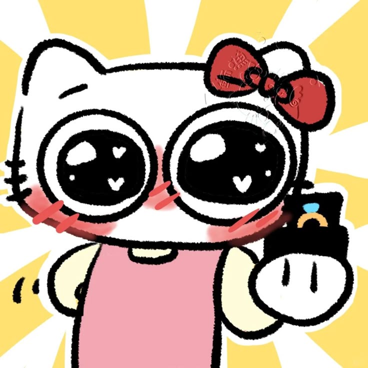 Ảnh Hello Kitty vô tri dở khóc dở cười cầu hôn 