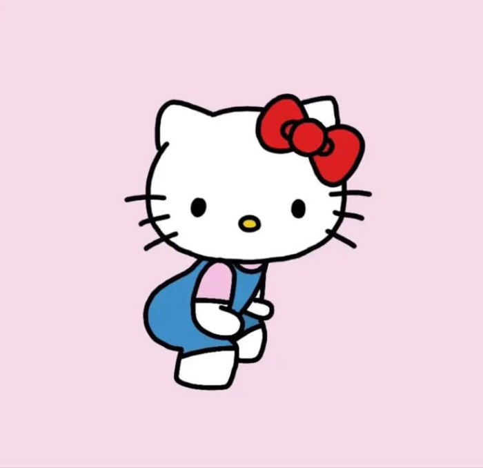 Avatar hình ảnh Hello Kitty vô tri ngốc nghếch, đáng yêu