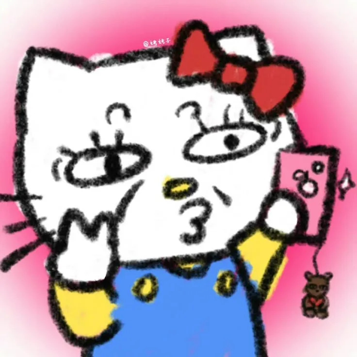 Ảnh Hello Kitty vô tri dở khóc dở cười chu mỏ 