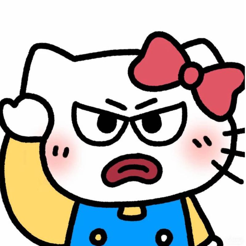 Hình ảnh Hello Kitty cute vô tri cực hài hước và lầy lội