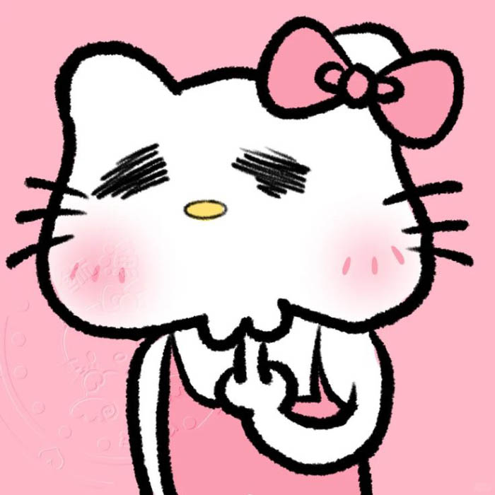 Hình ảnh Hello Kitty cute avatar truyền thống đáng yêu