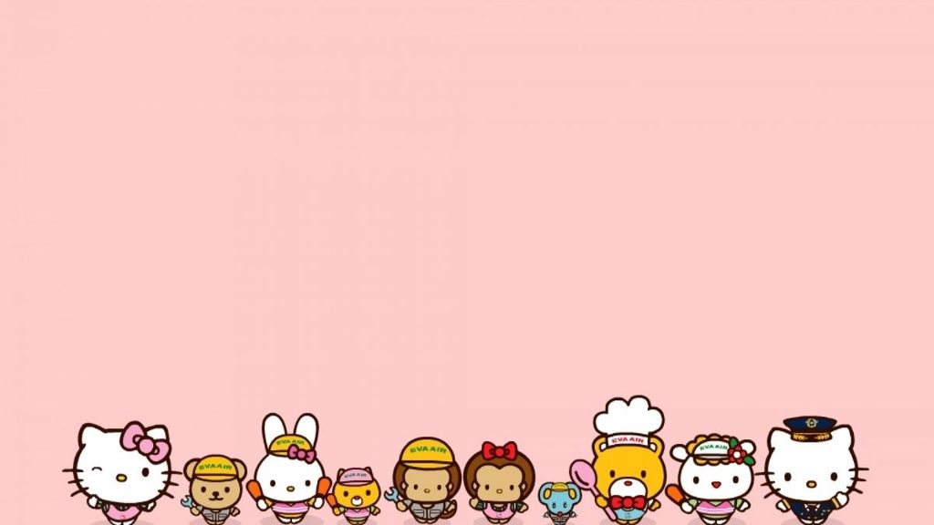 Hình nền máy tính Hello Kitty 3D sinh động 