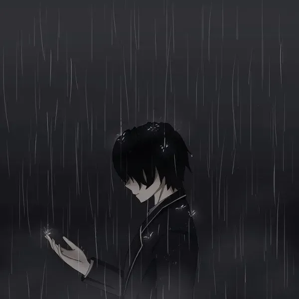 Ảnh avatar anime nam buồn