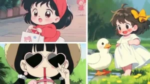 Ảnh chibi nữ cute