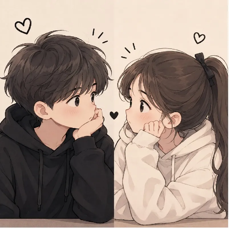 Hình ảnh avatar anime đôi