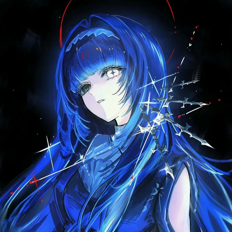 Hình ảnh avatar anime nữ ngầu