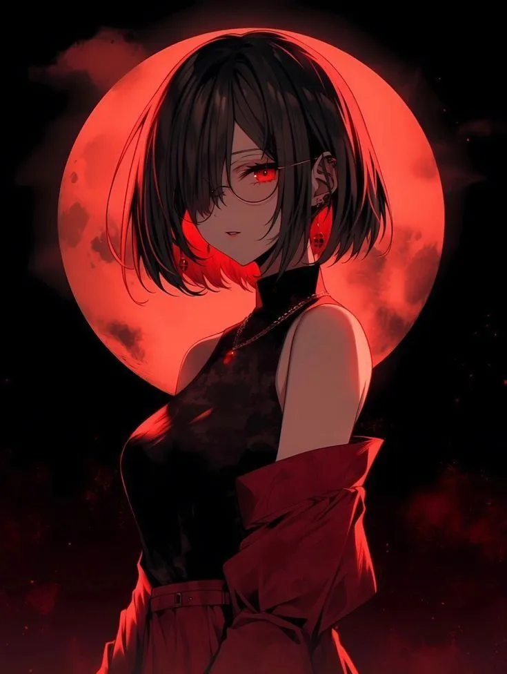 Mẫu hình ảnh anime nữ ngầu