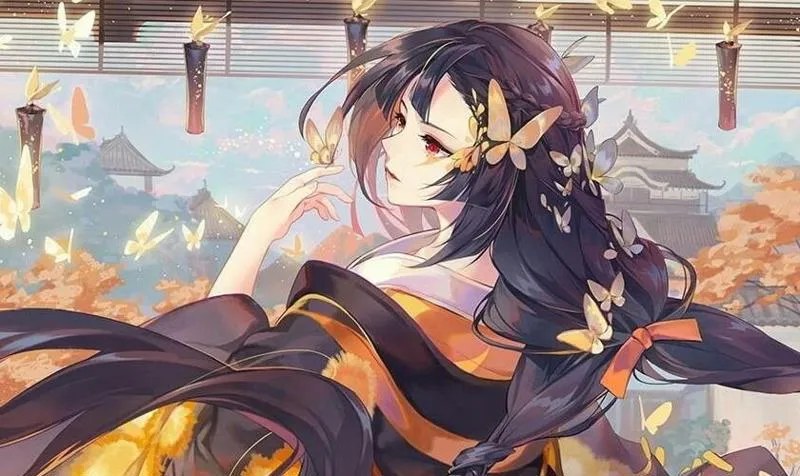 Mẫu hình ảnh anime nữ