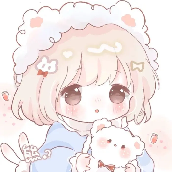 Mẫu hình ảnh chibi nữ ngọt ngào